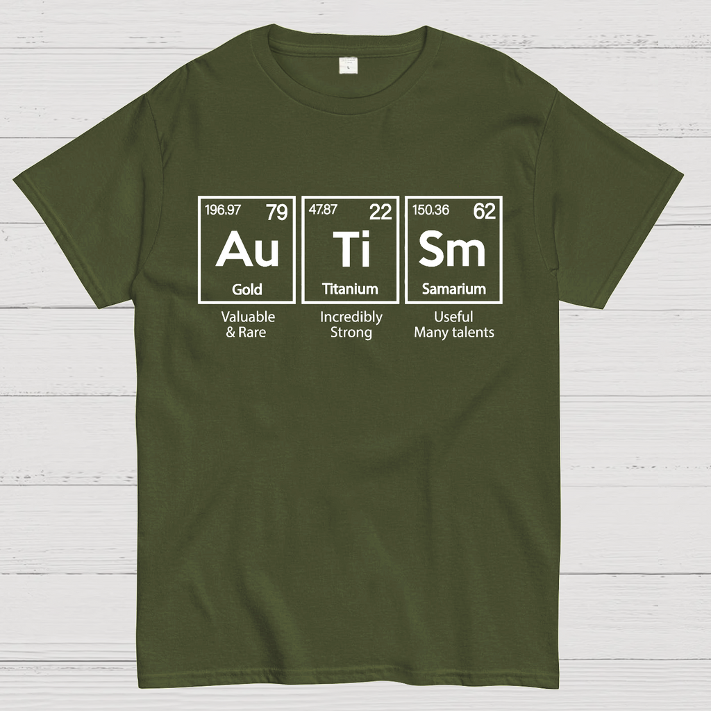 Autism Awareness Elements Periodic  T-Shirt