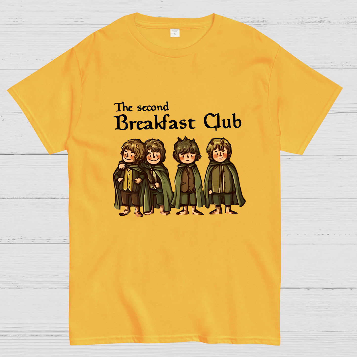 The Lord Of The Ring The Second Breakfast Club Nerdy T-Shirt