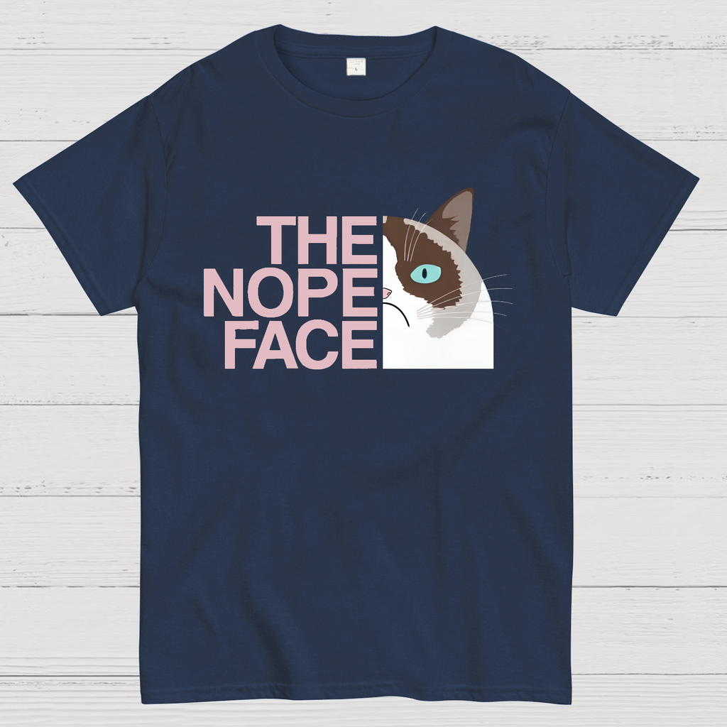 The nope face funny cat  T-Shirt