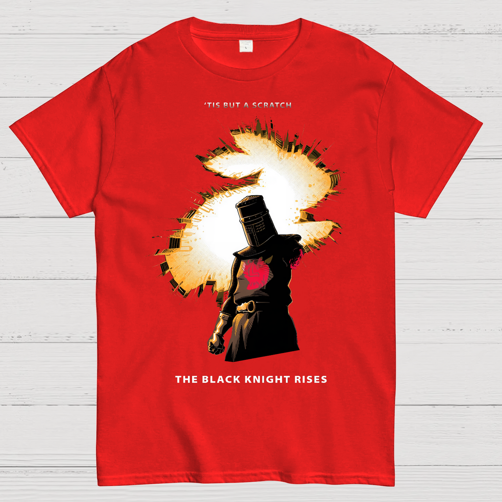 Black Knight vs. Bunny. one will fall.  T-Shirt