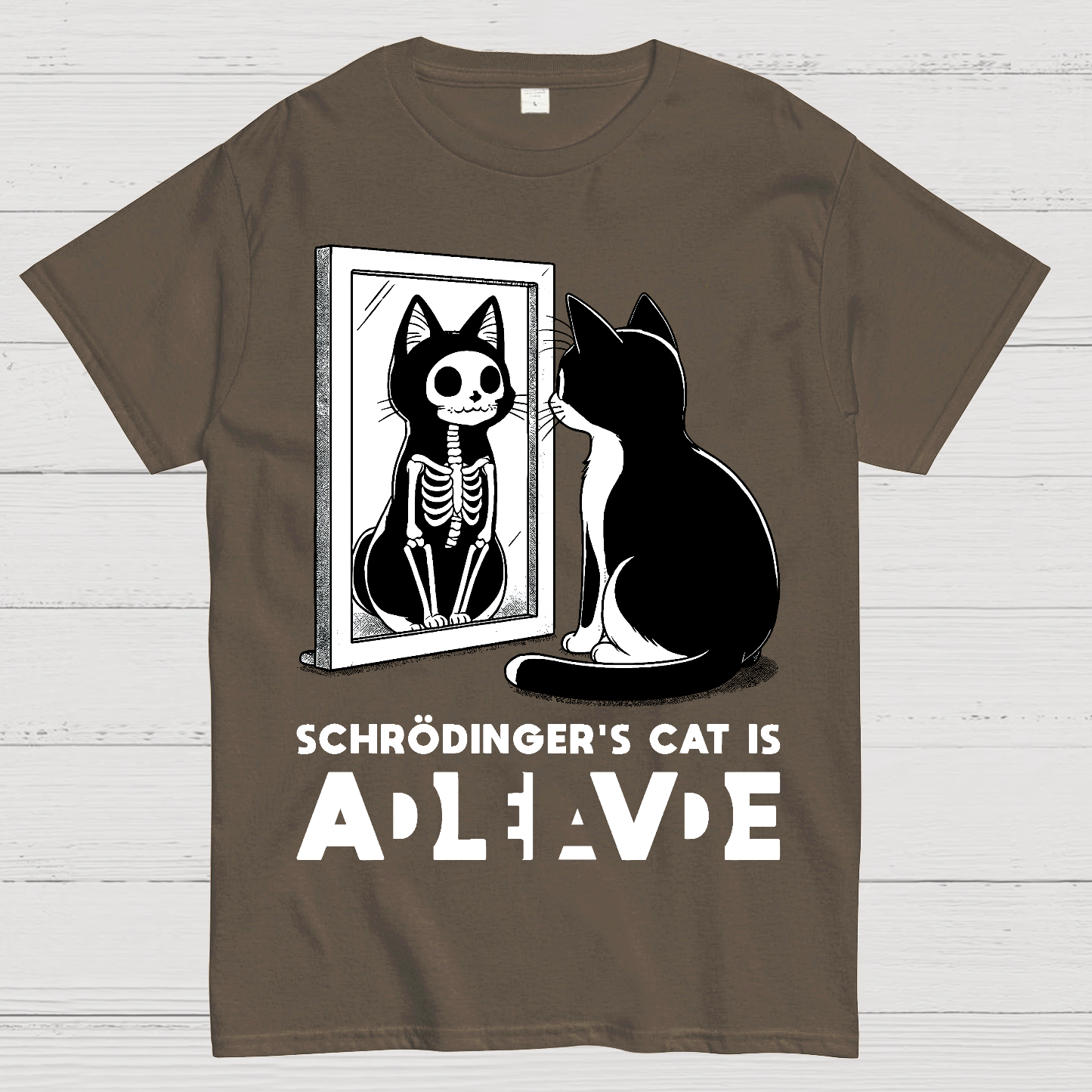 Schrödinger's Cat Alive Dead  T-Shirt