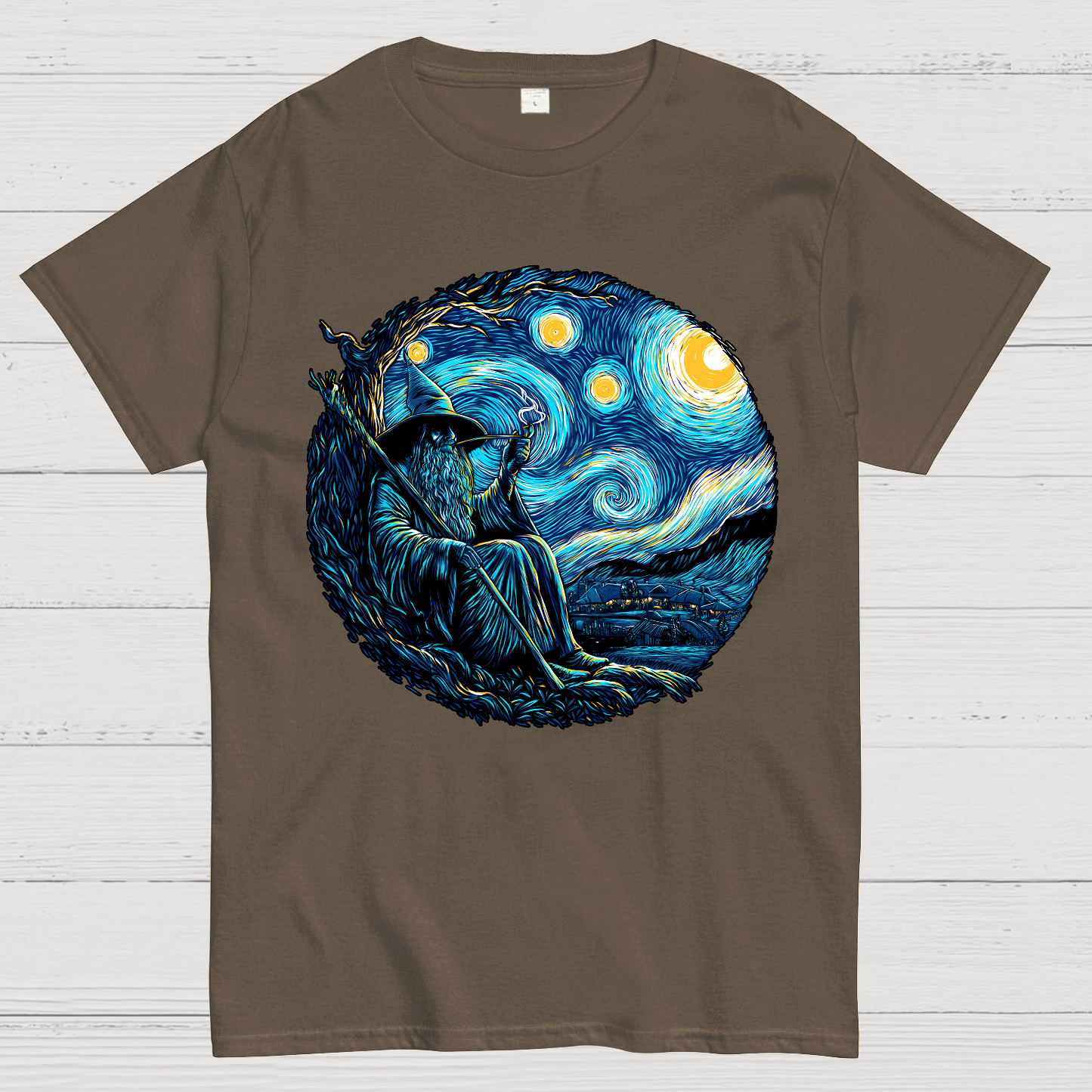 Starry Wizard  T-Shirt