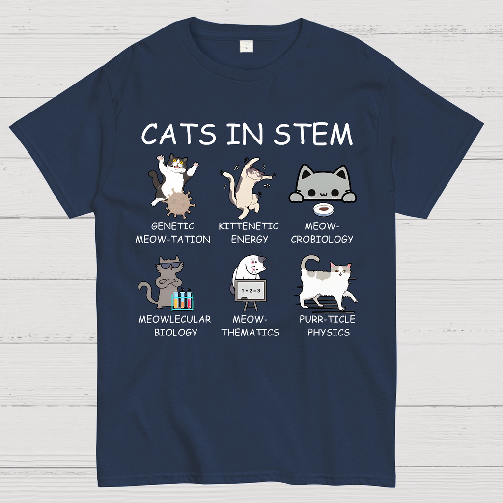 Cats in STEM  T-Shirt