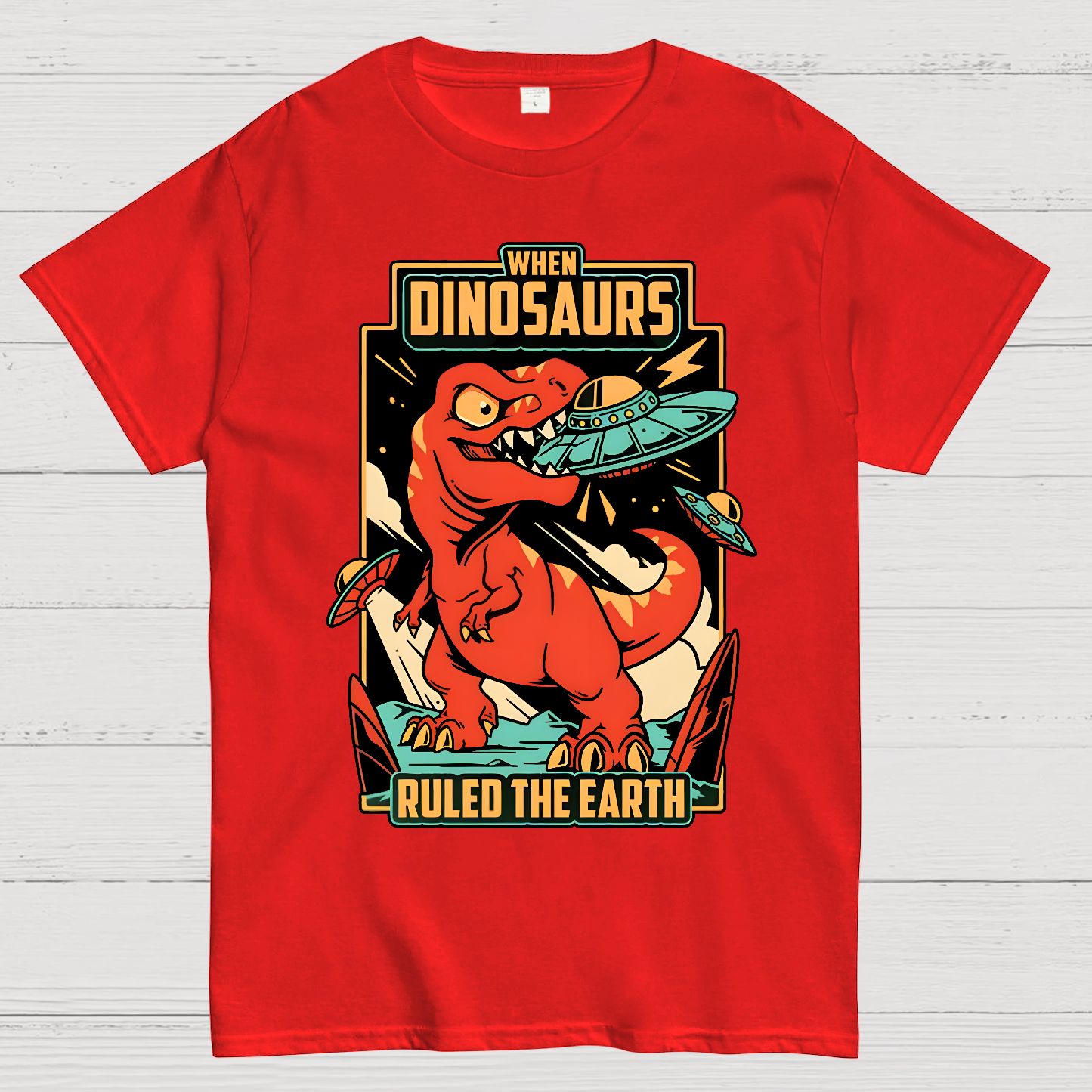 When Dinosaurs Ruled The Earth  T-Shirt