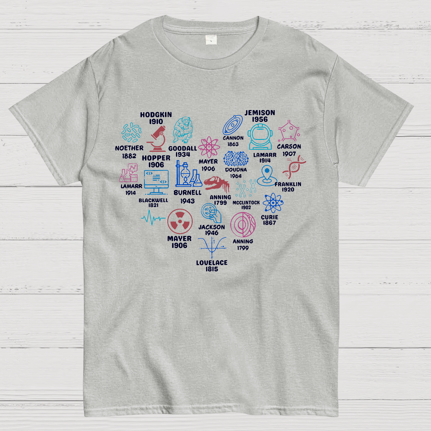 Women in Science Shirt, Vintage Science  T-Shirt