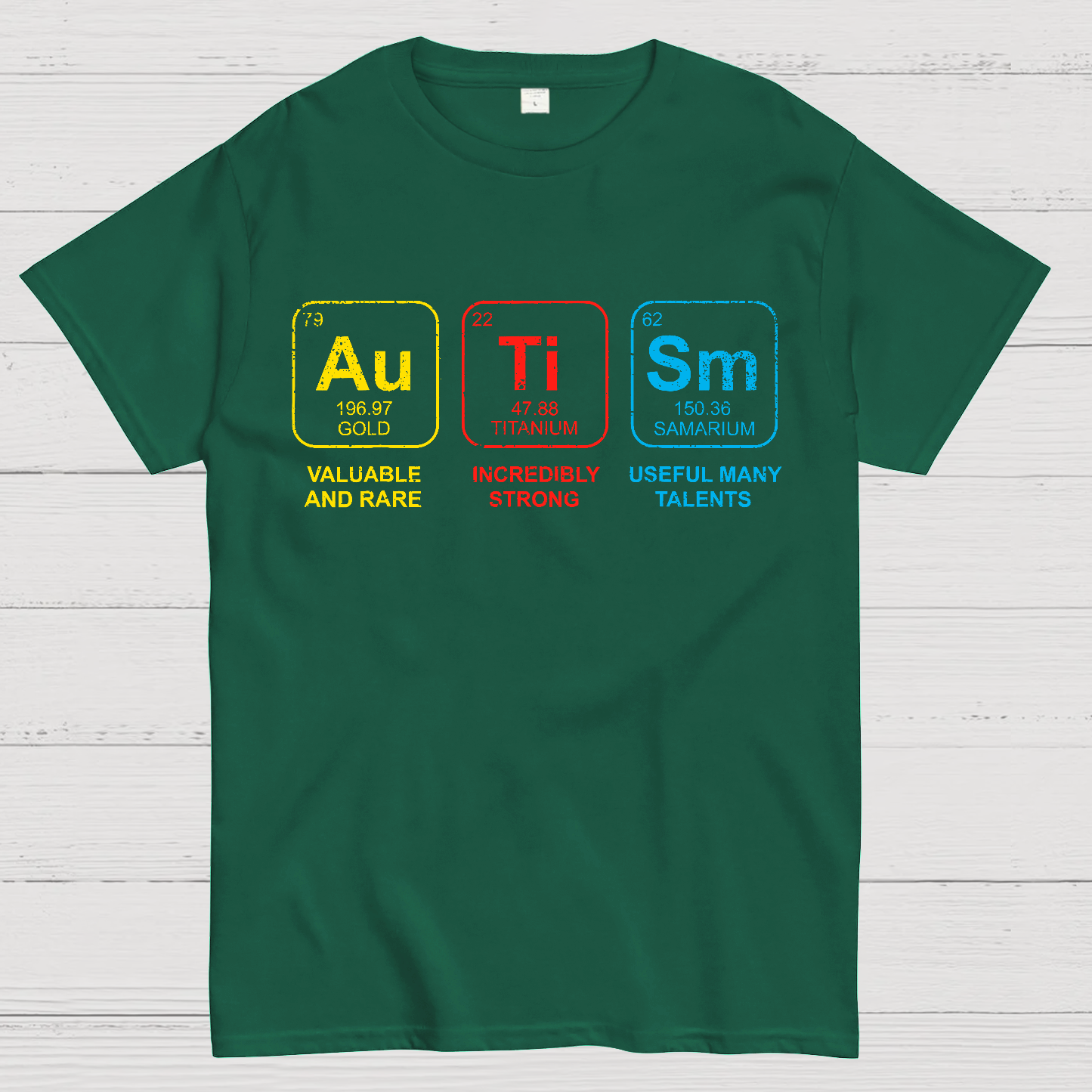 Autism Periodic Table  T-Shirt