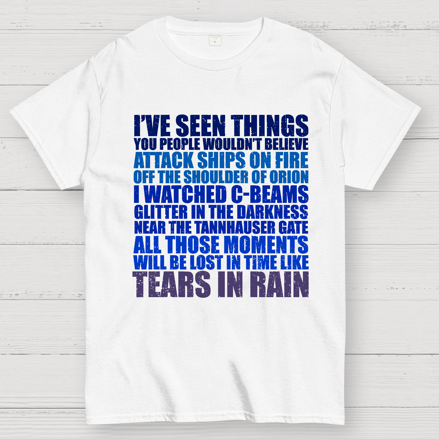 Tears In Rain  T-Shirt