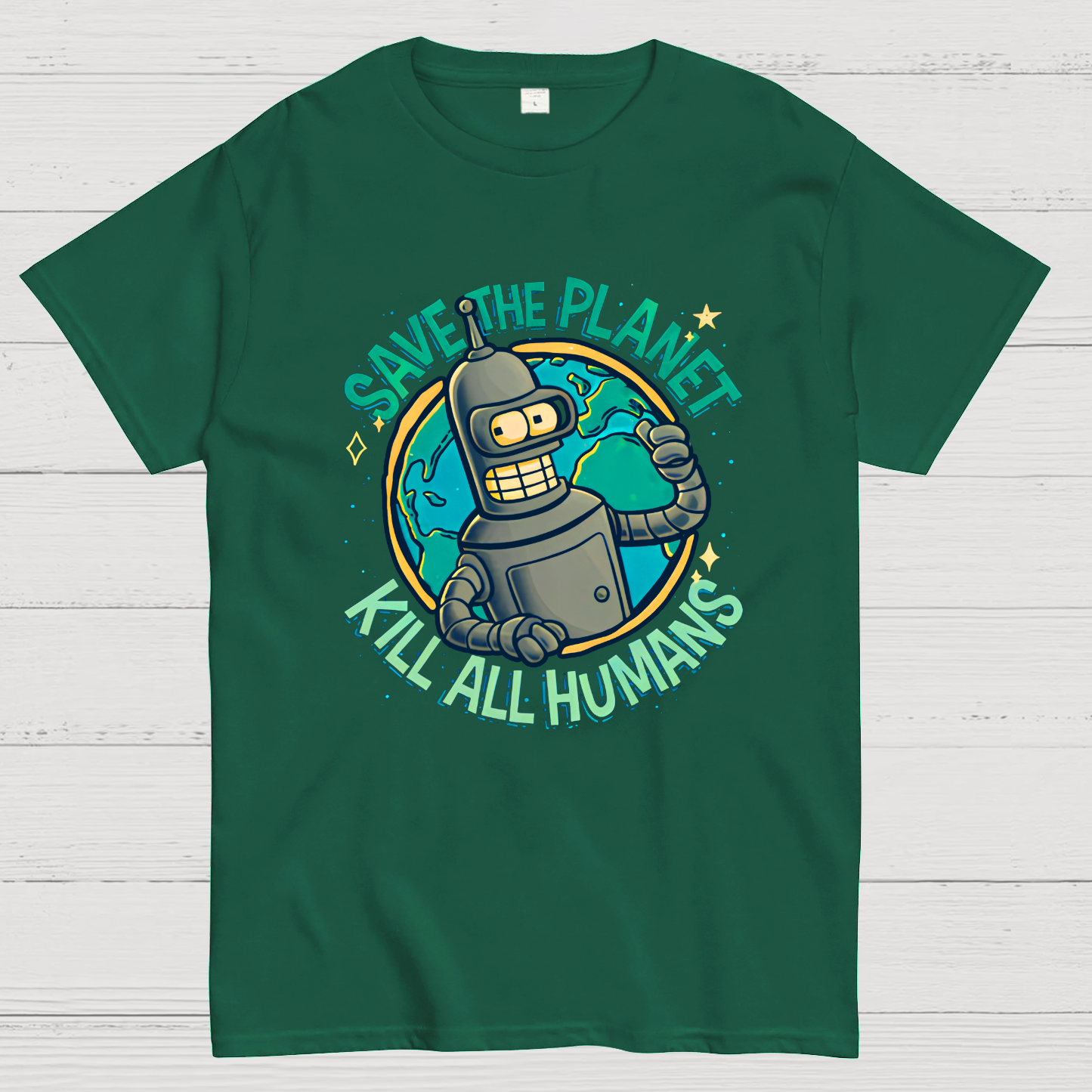 Save The Planet Kill All Humans  T-Shirt