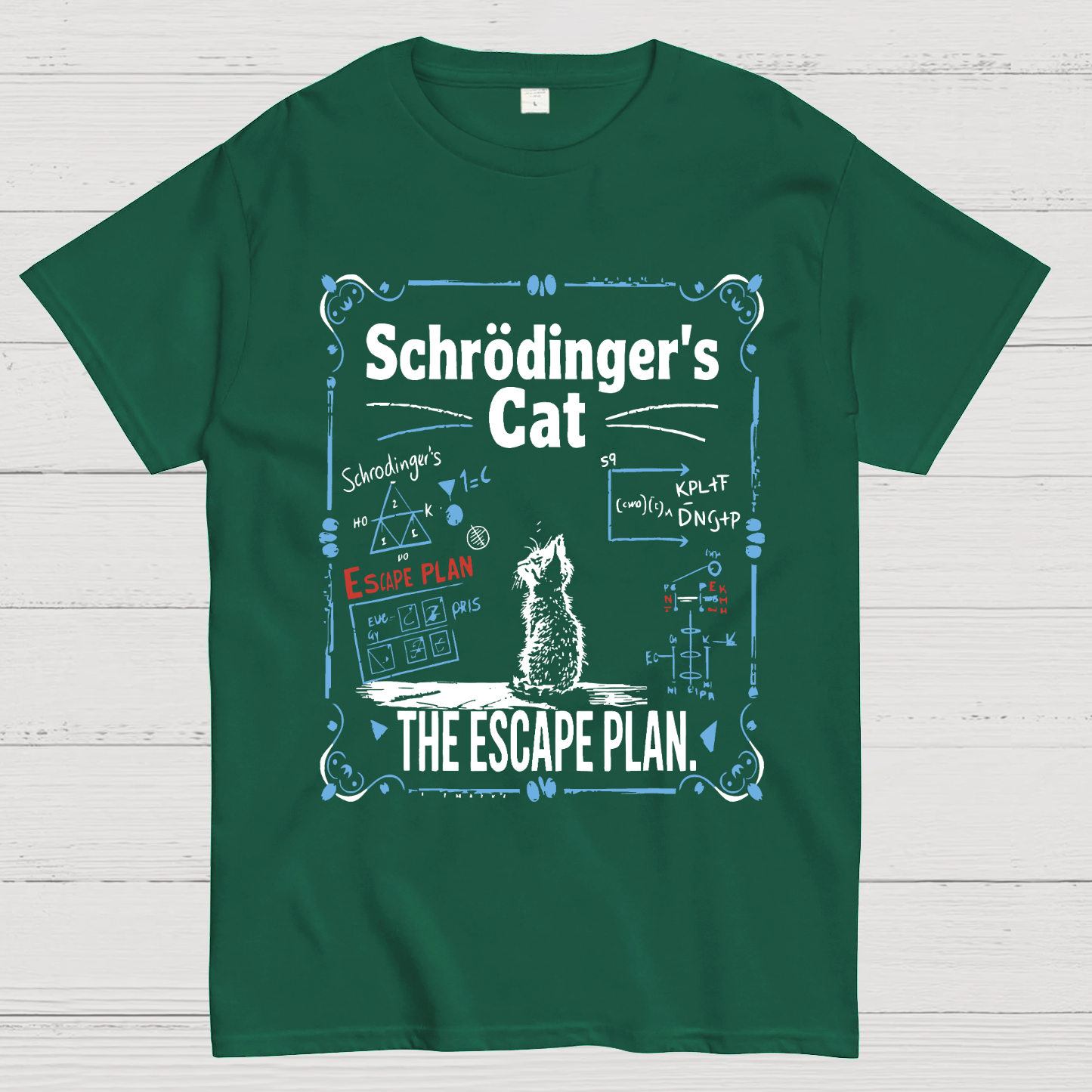 Schrödinger's Cat The Escape Plan  T-Shirt