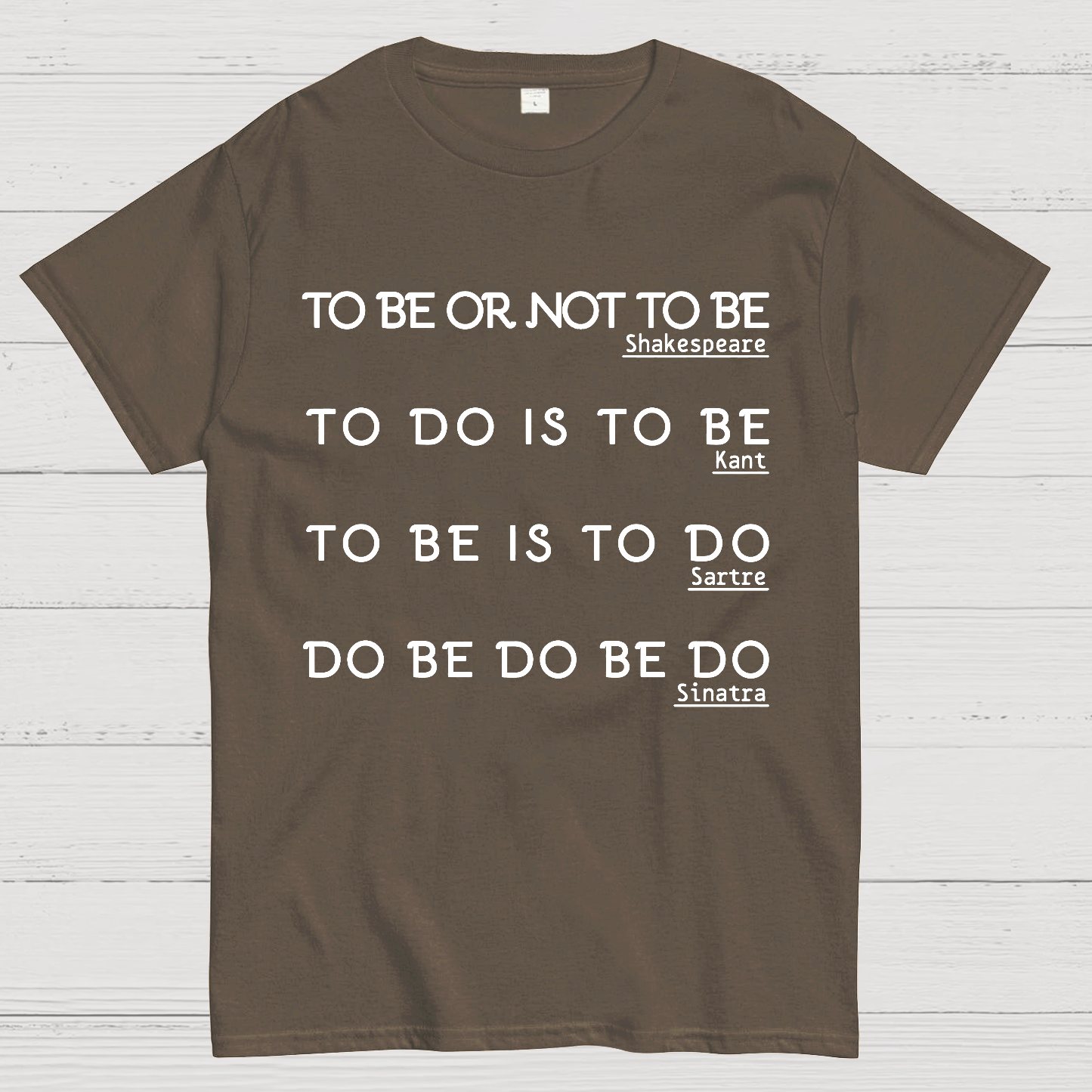 Philosophical lyric Poetic Sinatra Classic  T-Shirt