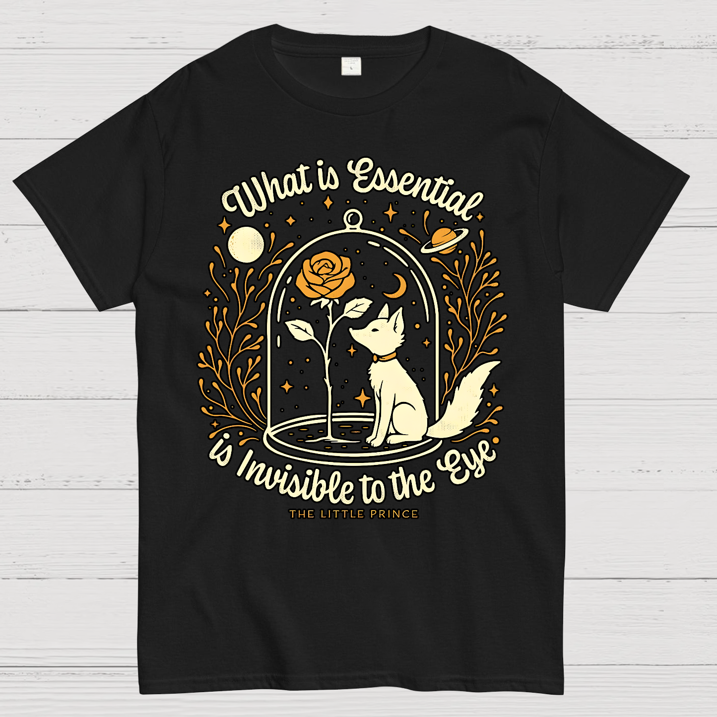 The Rose And The Fox  T-Shirt