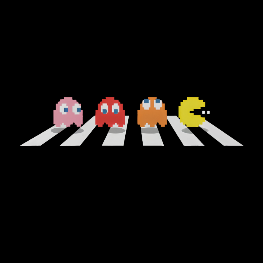 Abbey Pac-Man y T-Shirt