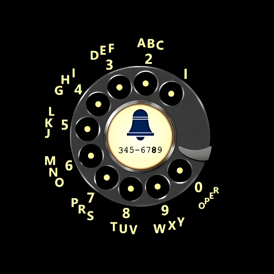 Retro Rotary Dial  T-Shirt