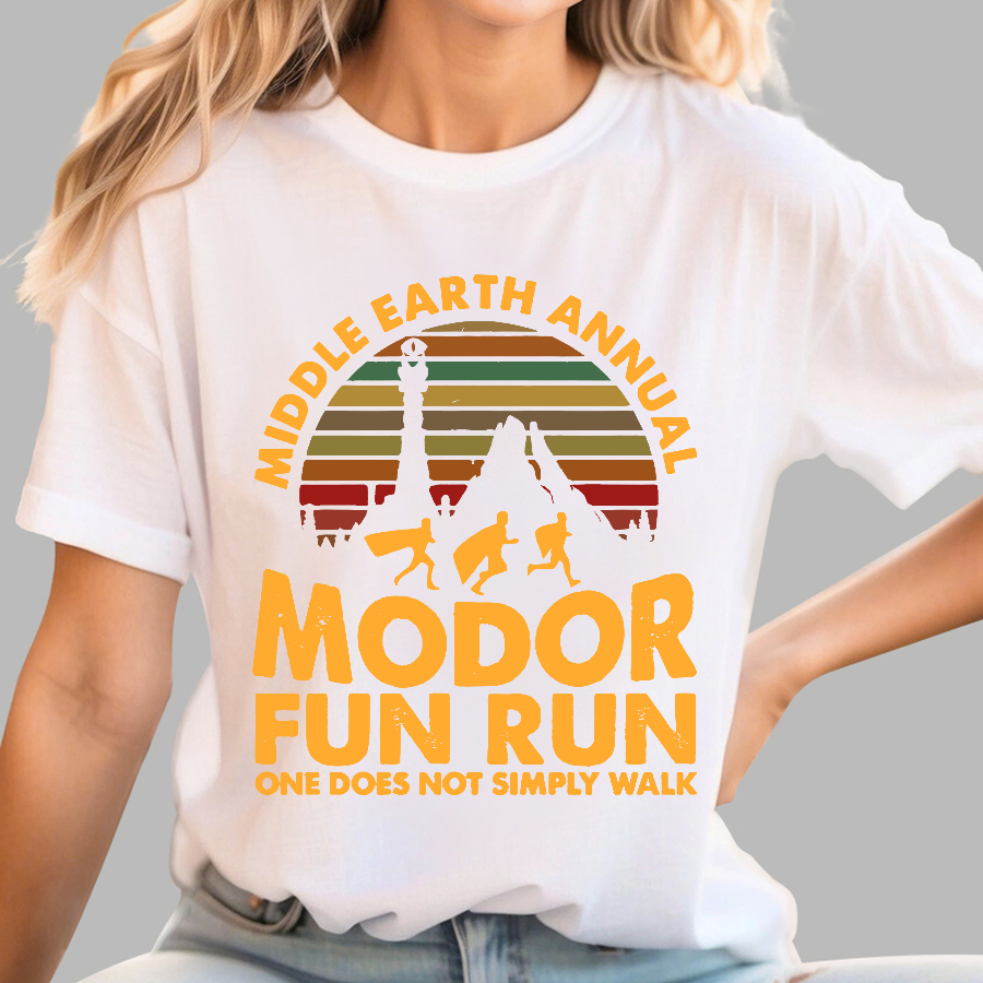 Mordor Fun Run Sarcasm  T-Shirt
