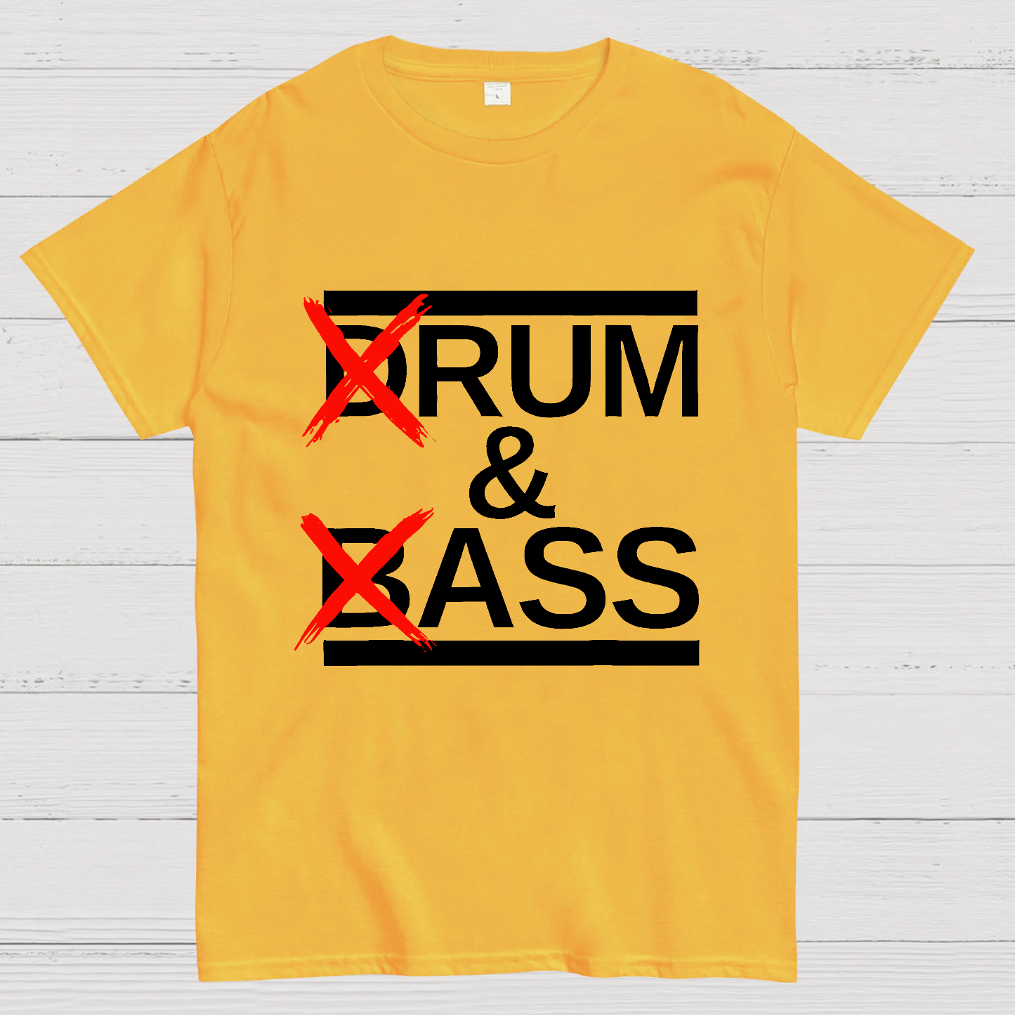 Funny Drum & Bass Rum & Ass  T-Shirt