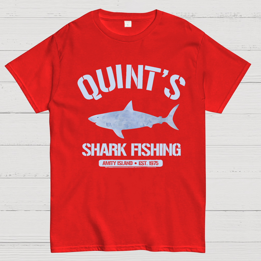 Quint's Shark Fishing Jaws Retro y T-Shirt