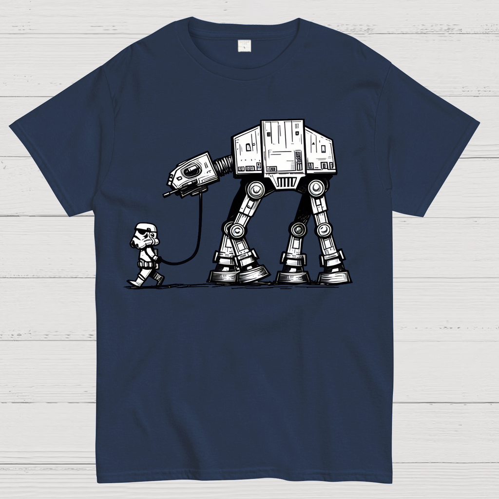 Empire Robot Dog-Planet Battles  T-Shirt