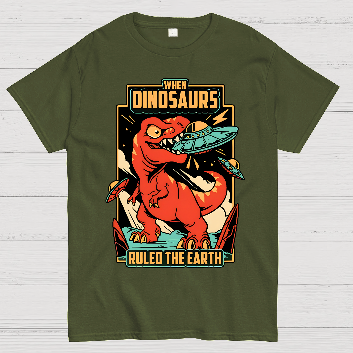 When Dinosaurs Ruled The Earth  T-Shirt
