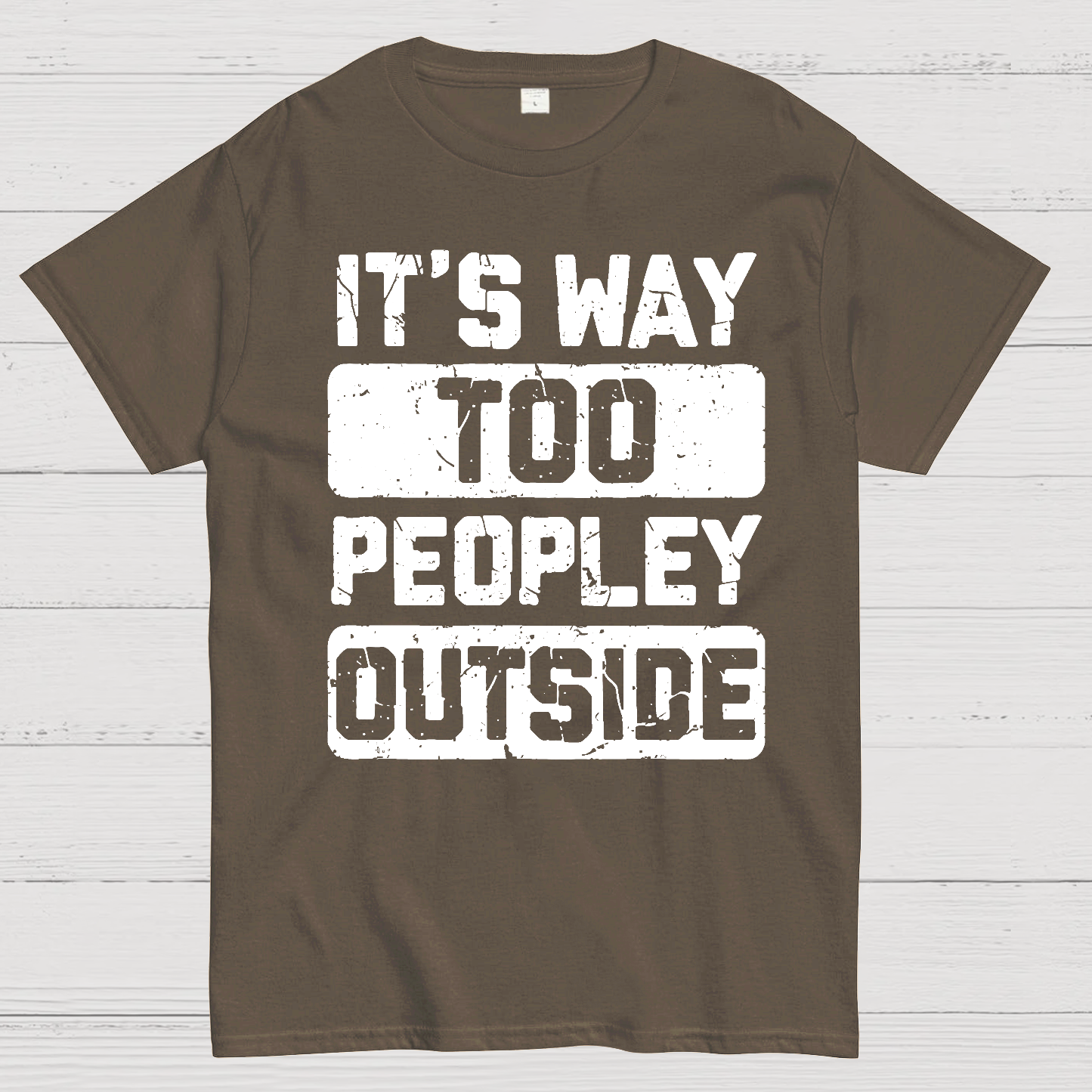 To Peopley Outside  T-Shirt
