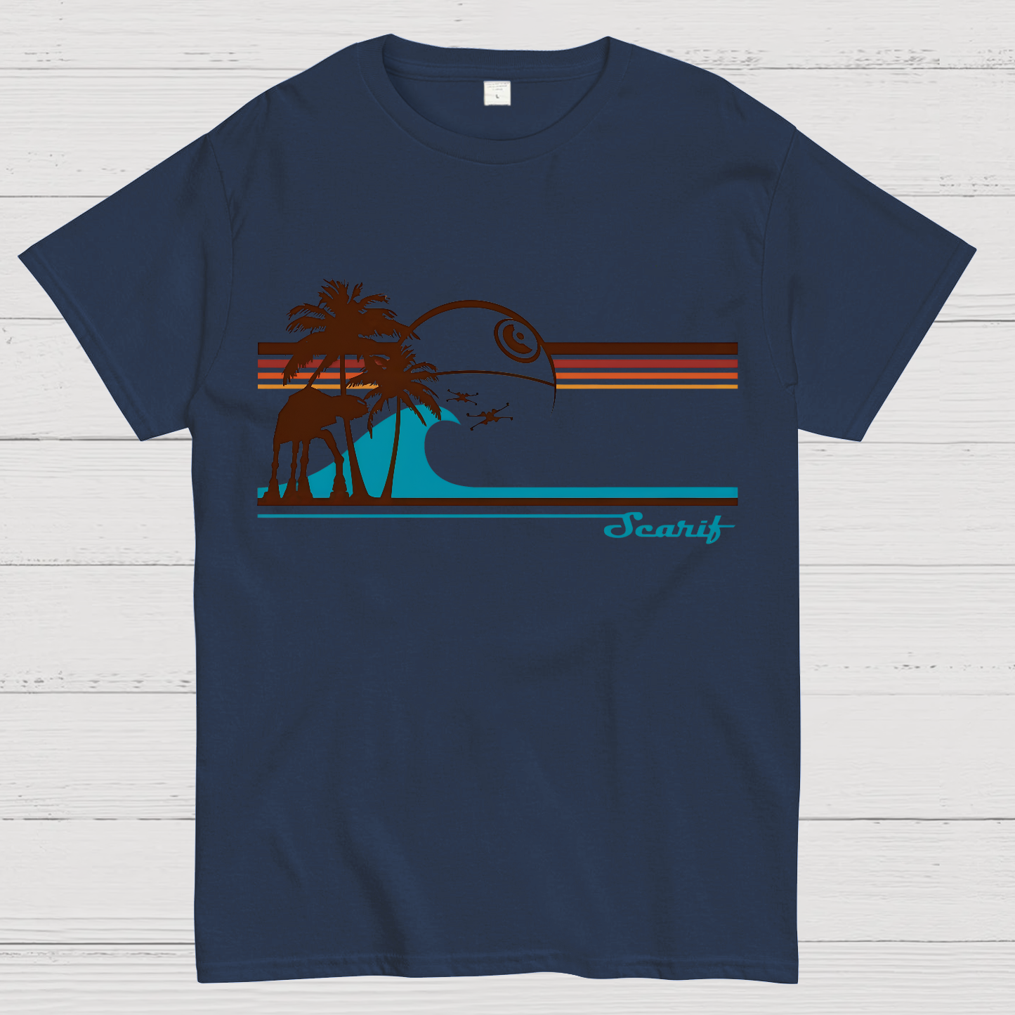 Tie Fighters Retro Nerds T-Shirt