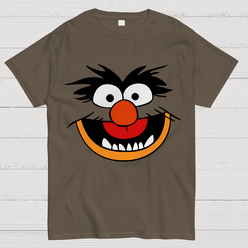 Retro Pop Culture Muppets Face  T-Shirt