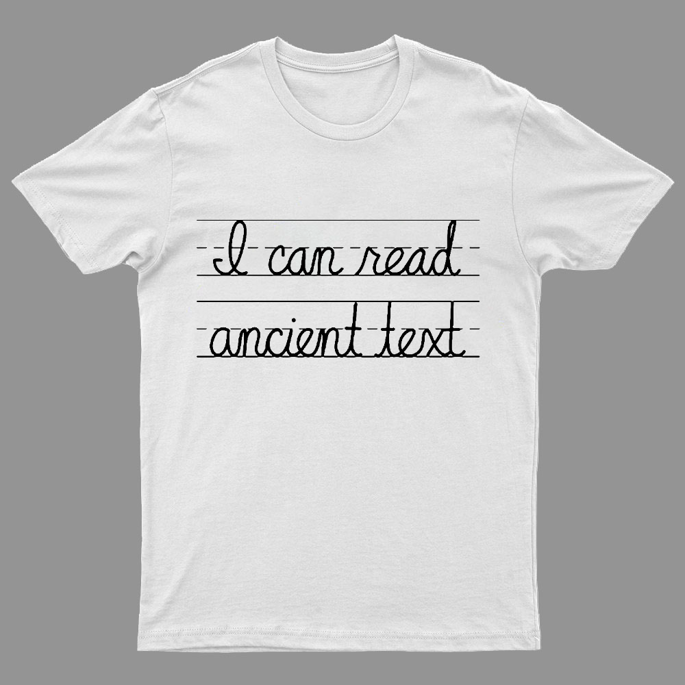 Ancient Text y T-Shirt