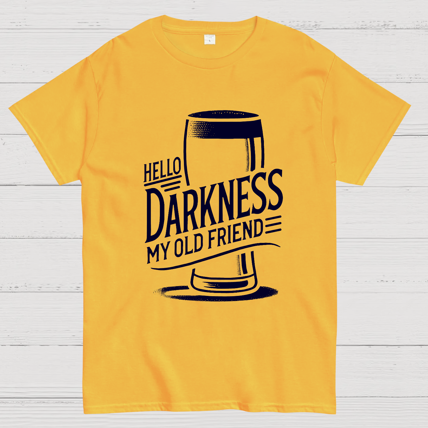 Hello Darkness My Old Friend Nerdy T-Shirt
