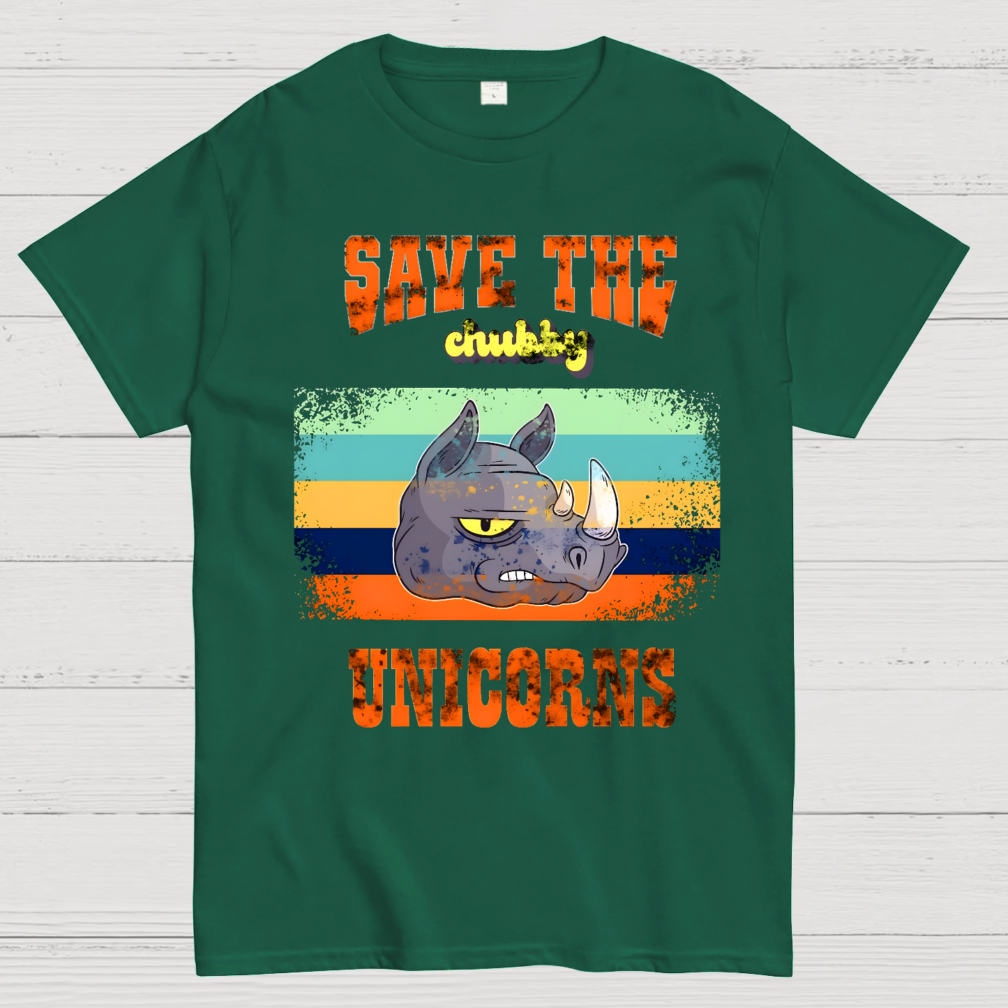 Save the Chubby Unicorns  T-Shirt