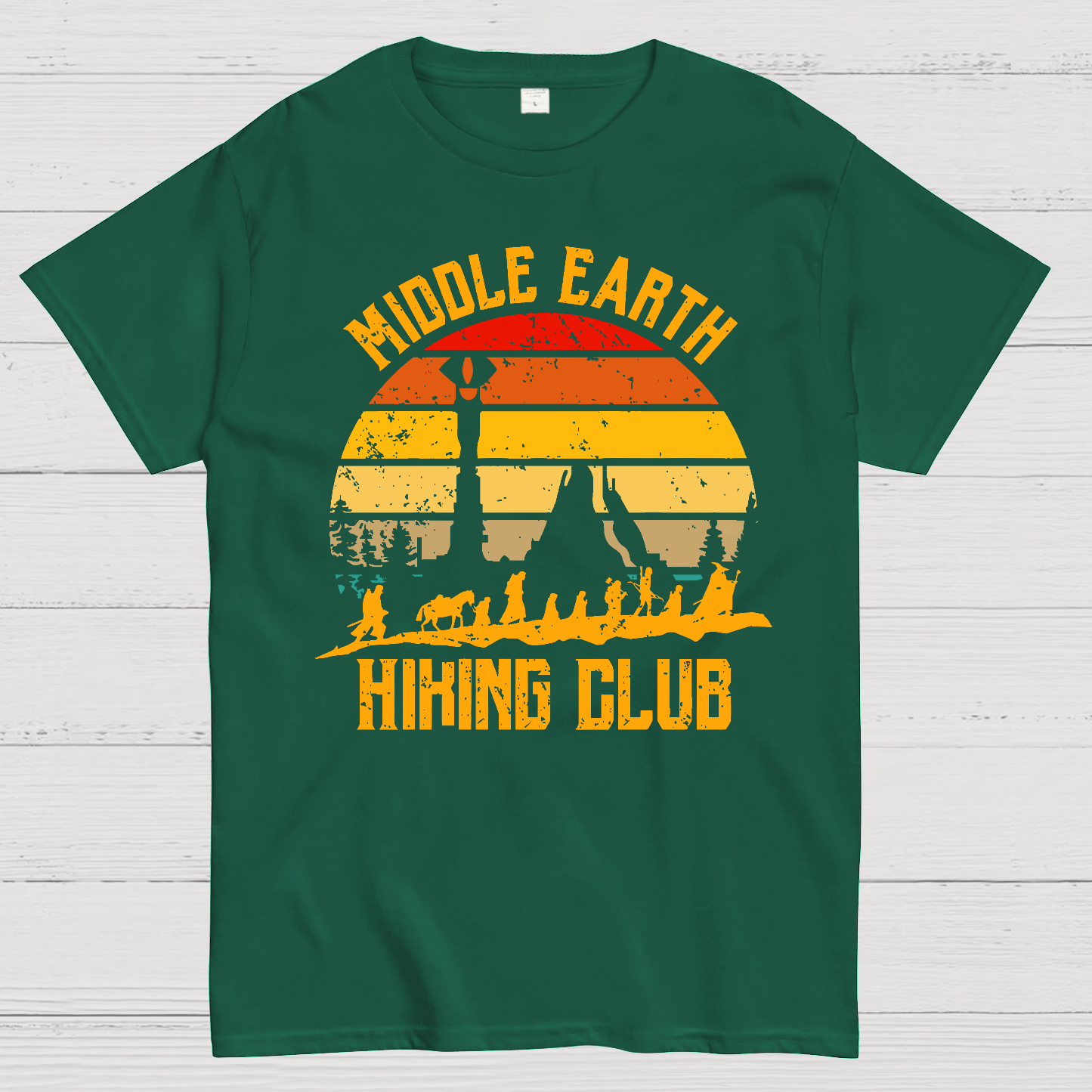 Middle Earth Hiking Club  T-Shirt