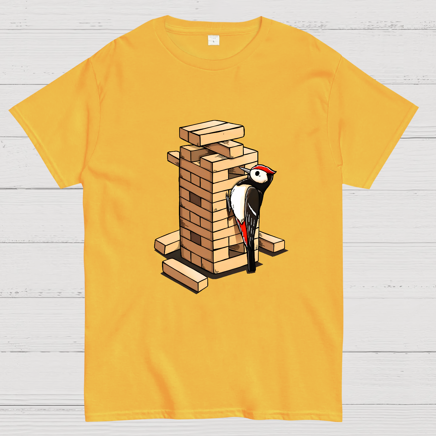 Gaming WoodPecker Nerdy T-Shirt