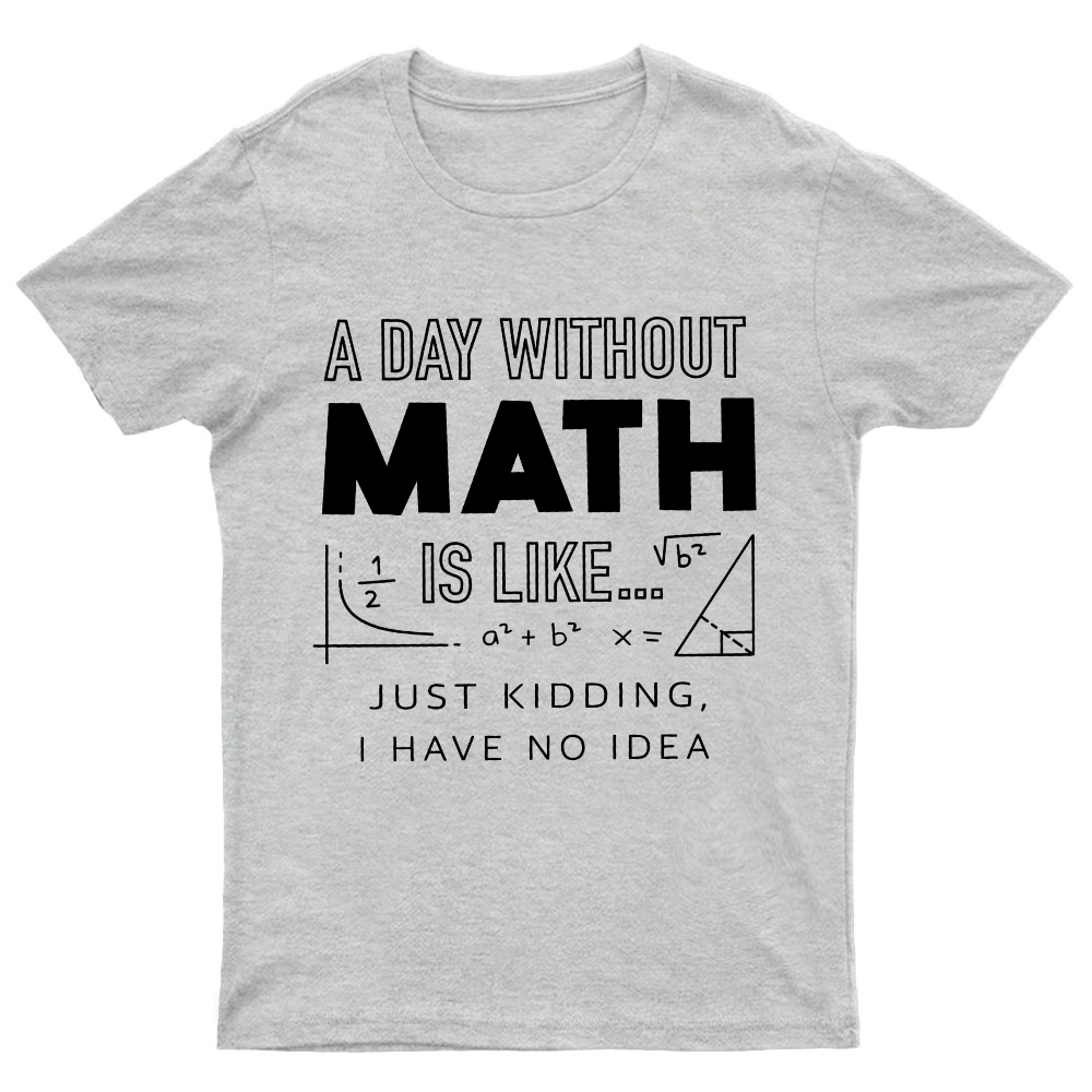 A Day Without Math Is Like y T-Shirt