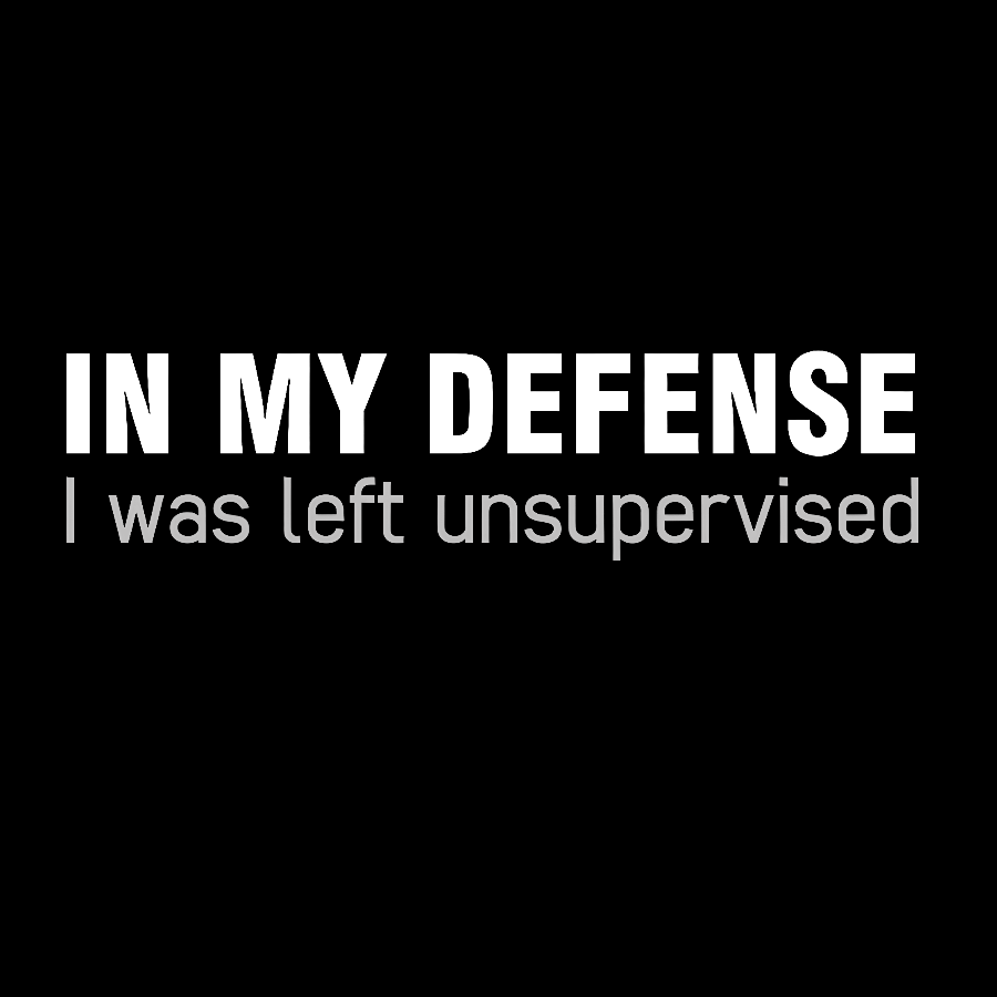 I Was Left Unsupervised y T-Shirt