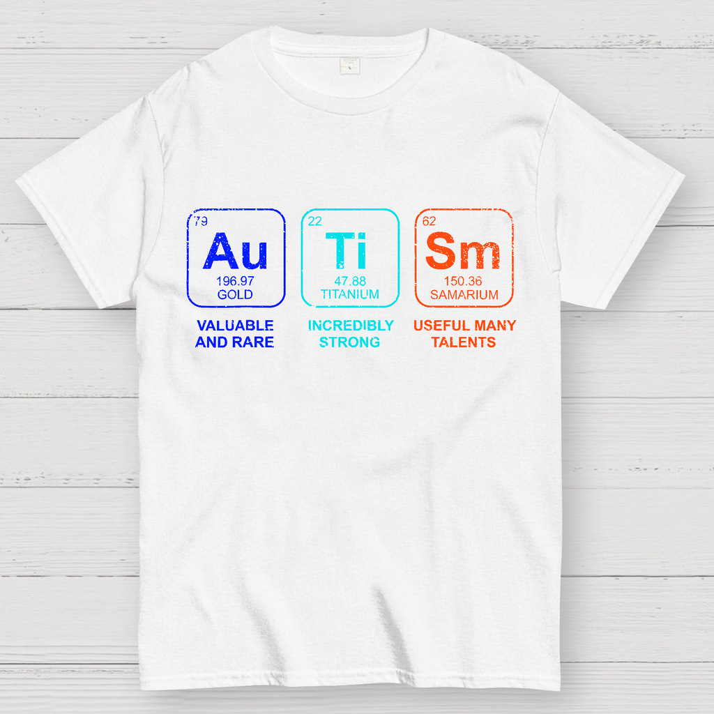 Autism Periodic Table  T-Shirt