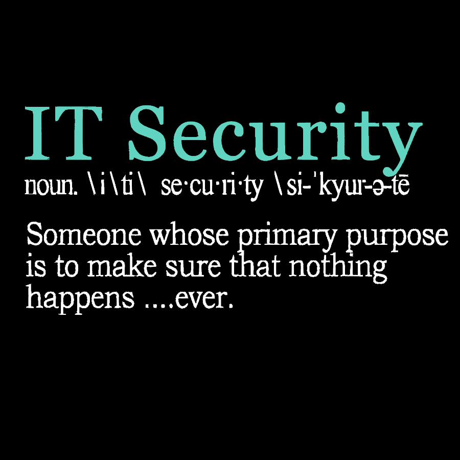 Best Funny IT Security Cybersecurity Definition Gi  T-Shirt