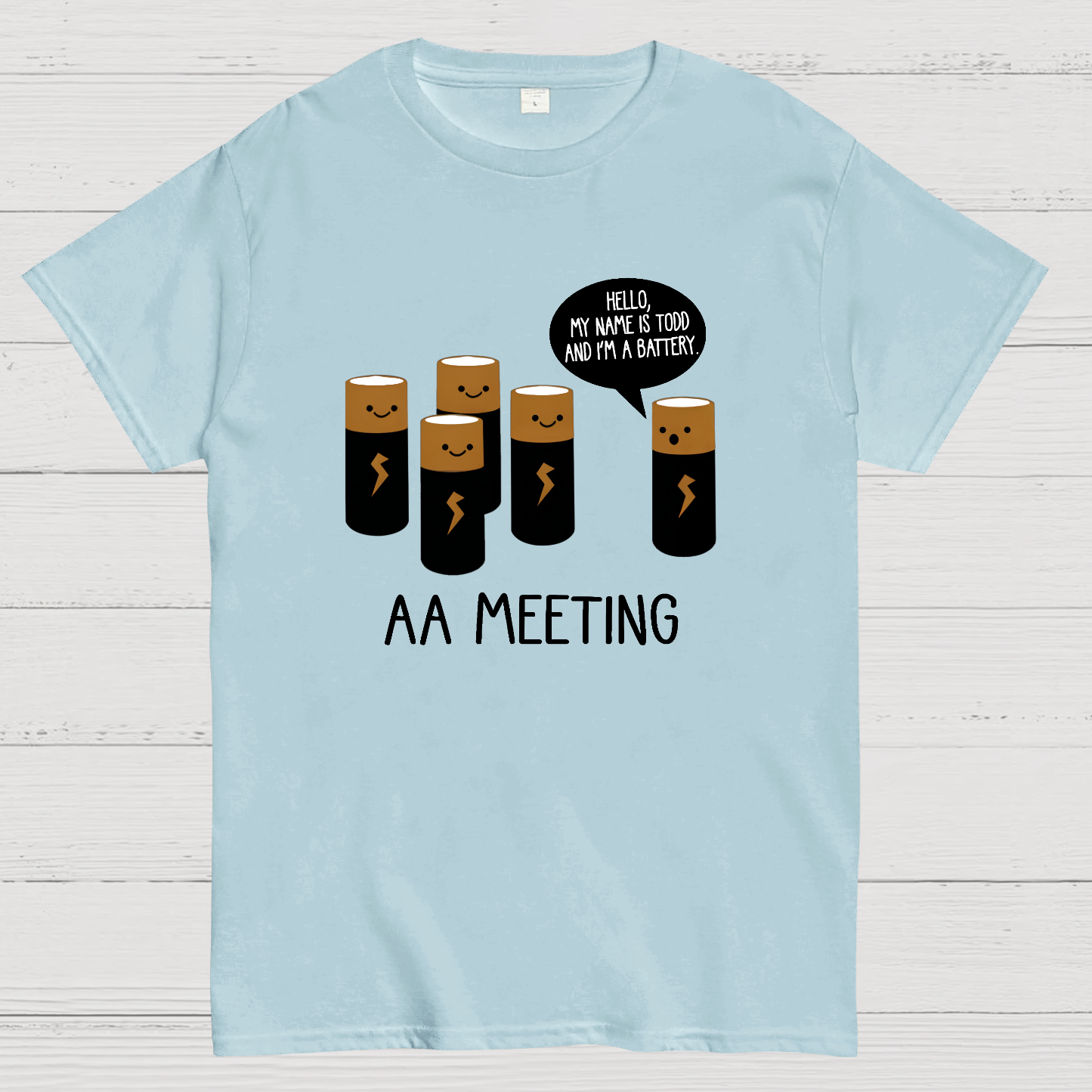 AA Meeting Nerdy T-Shirt