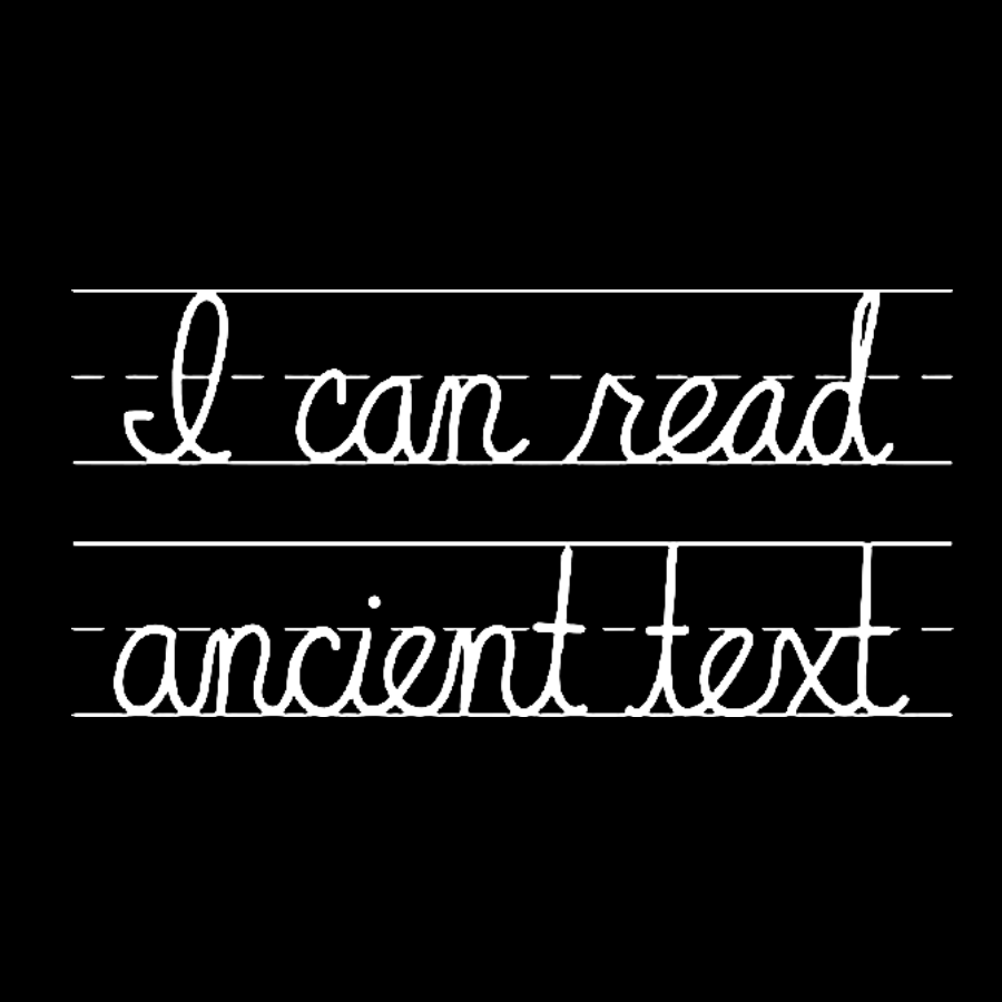 Ancient Text y T-Shirt