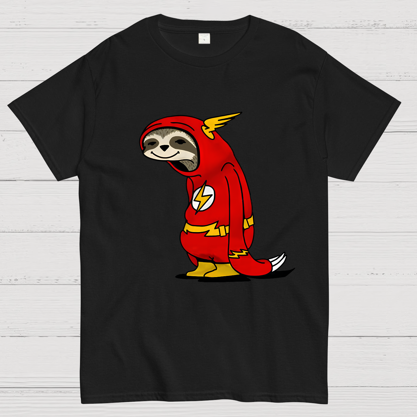 Flash Sloth Funny  T-Shirt
