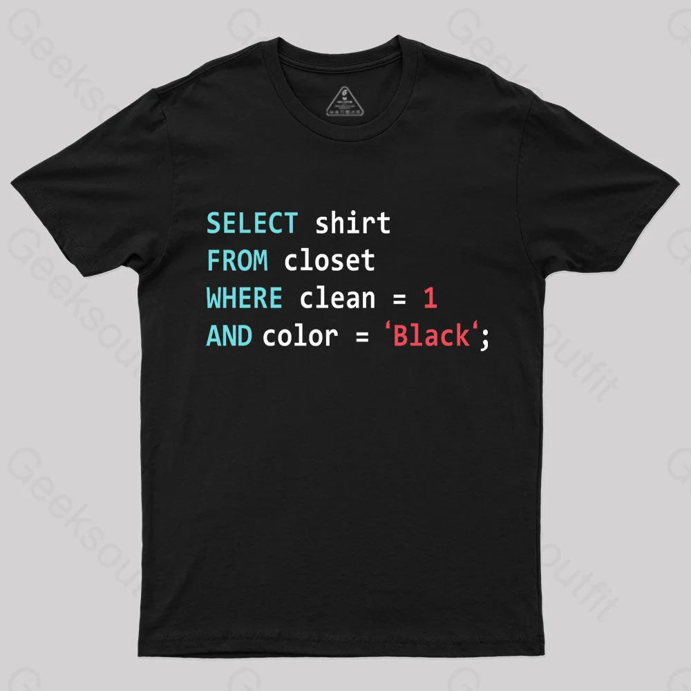 Programmer Database  T-Shirt