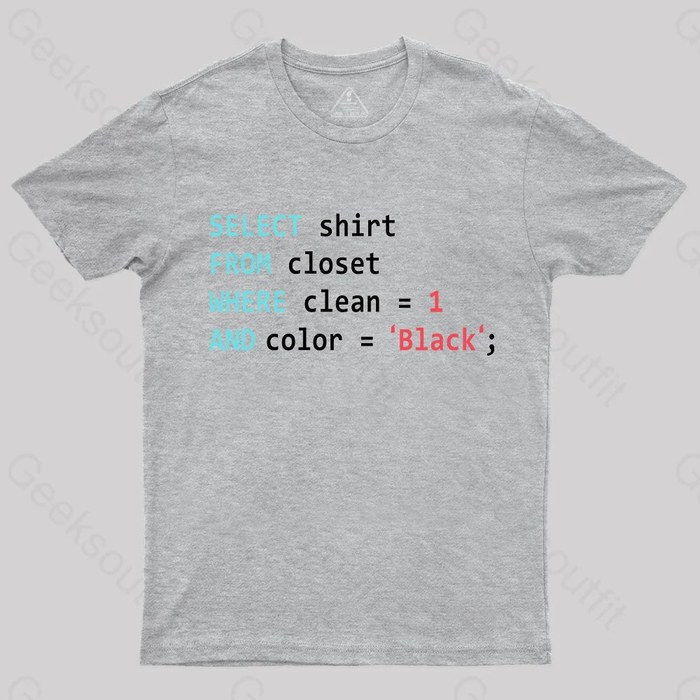 Programmer Database  T-Shirt
