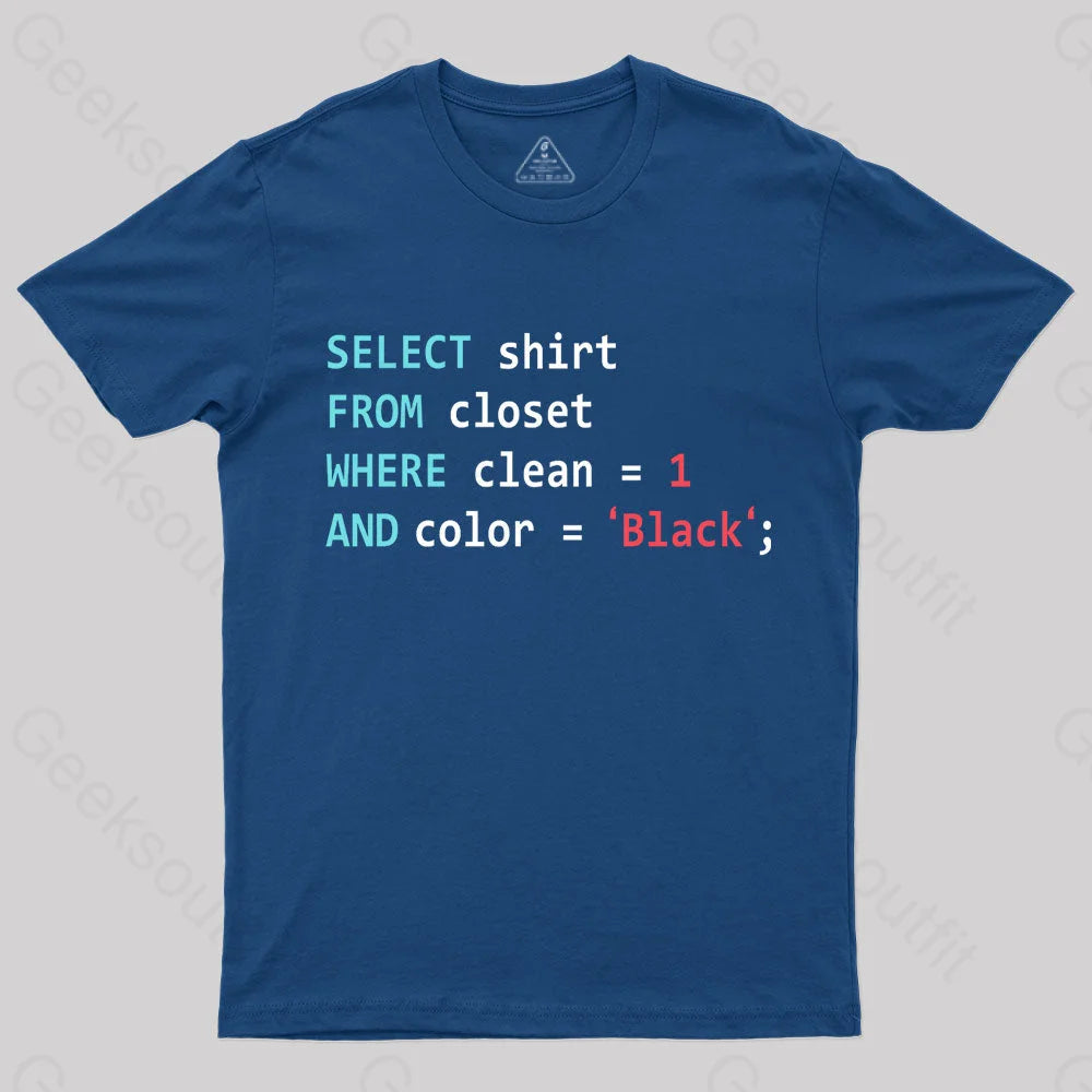 Programmer Database  T-Shirt