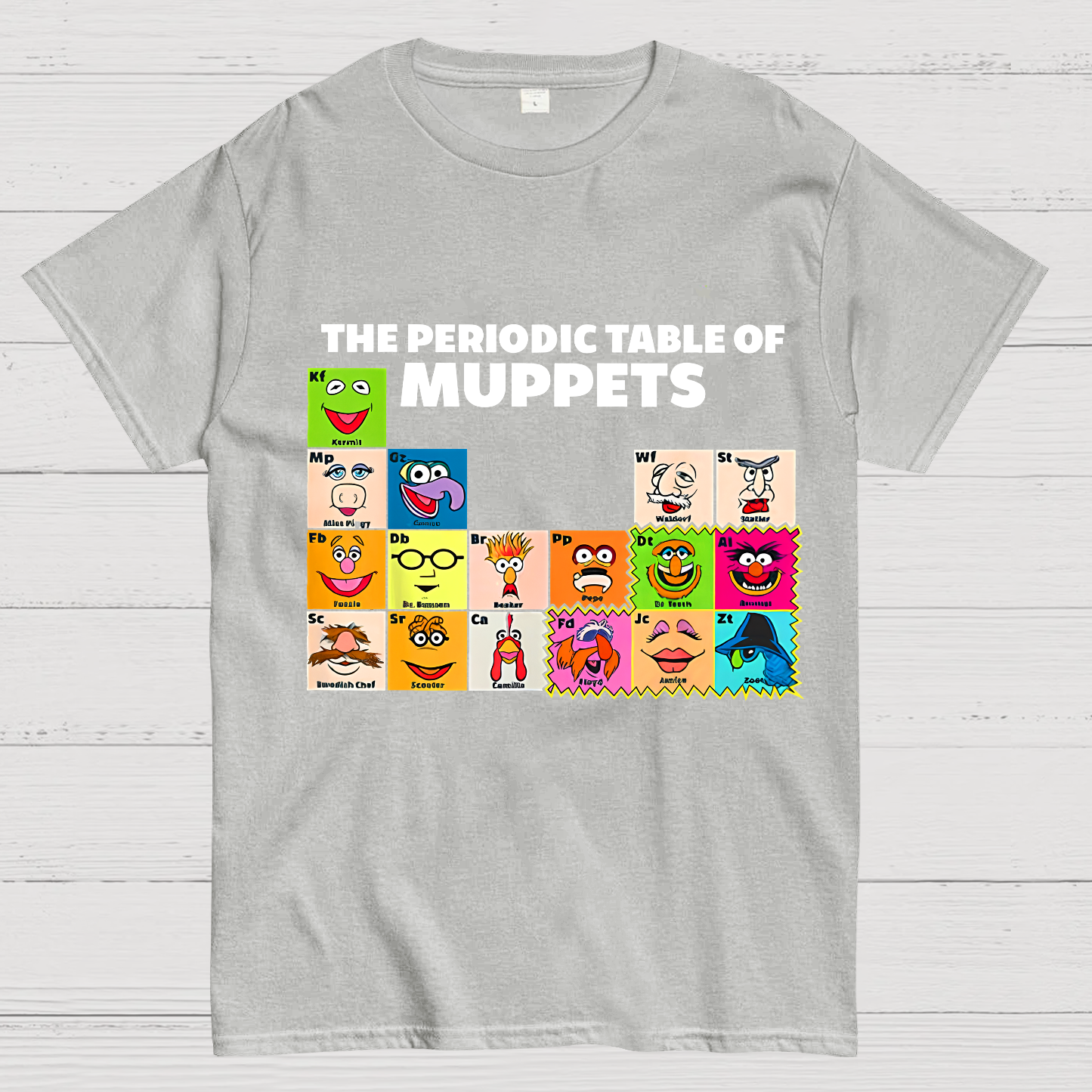 Muppets Periodic Table Funny y T-Shirt