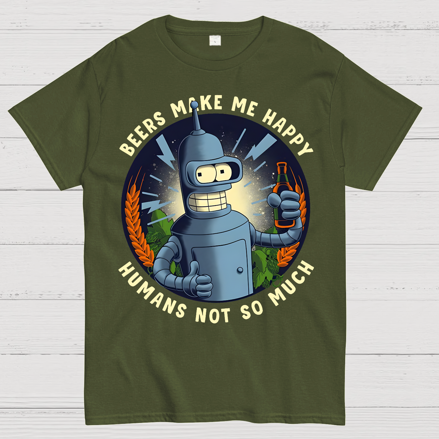 Beers Make Me Happy  T-Shirt