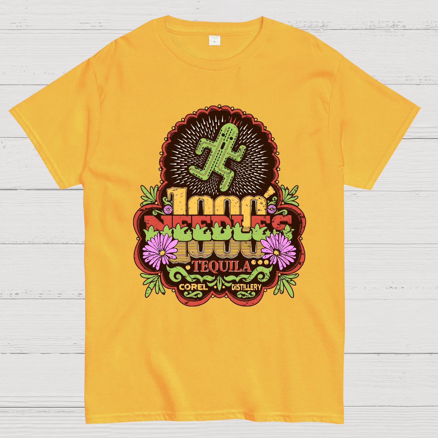 Funny 1000 Needles Tequila  T-Shirt