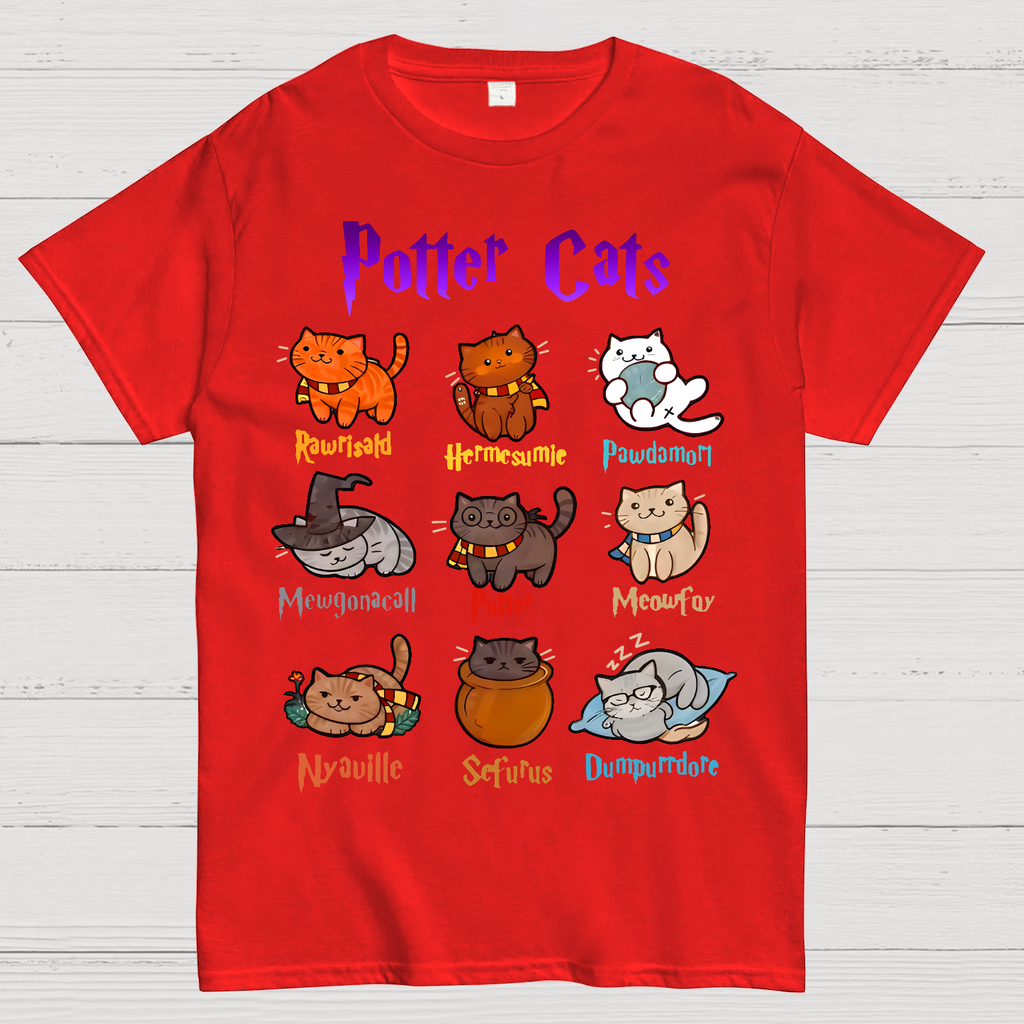 Potter Cats  T-Shirt