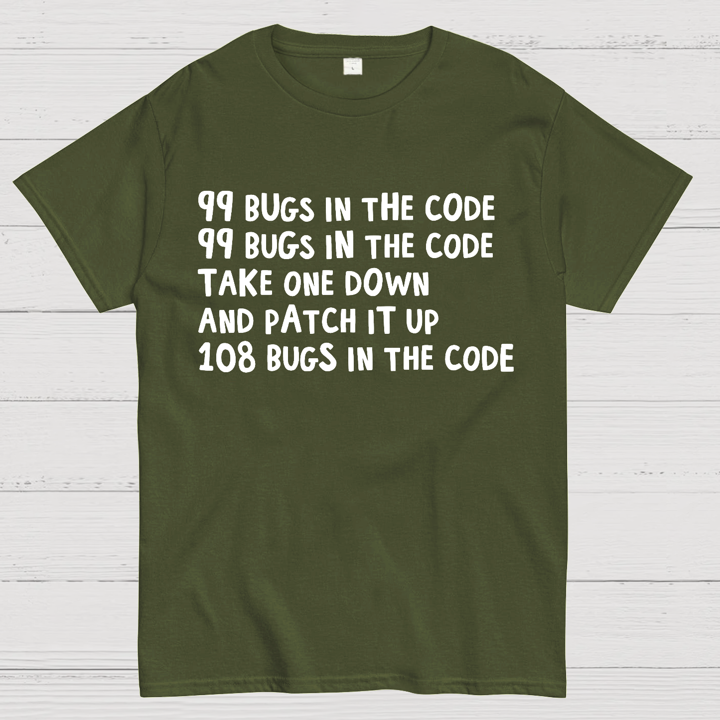 99 Bugs In The Code  T-Shirt