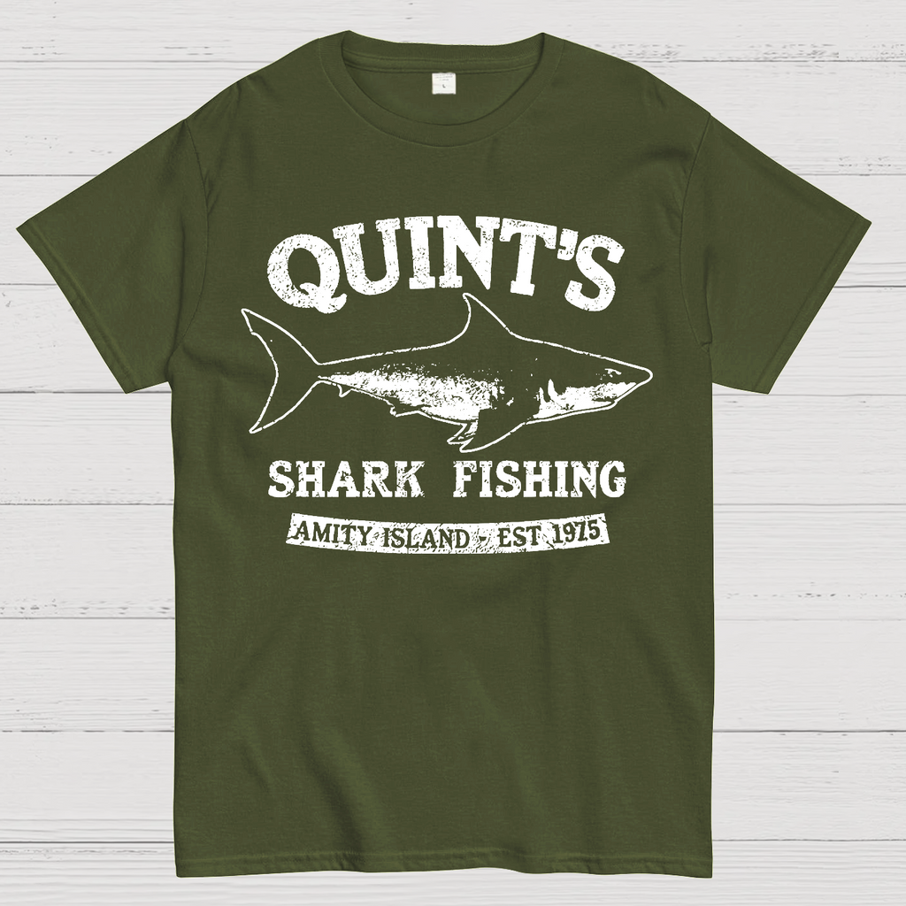 Quint's Shark Fishing  T-Shirt