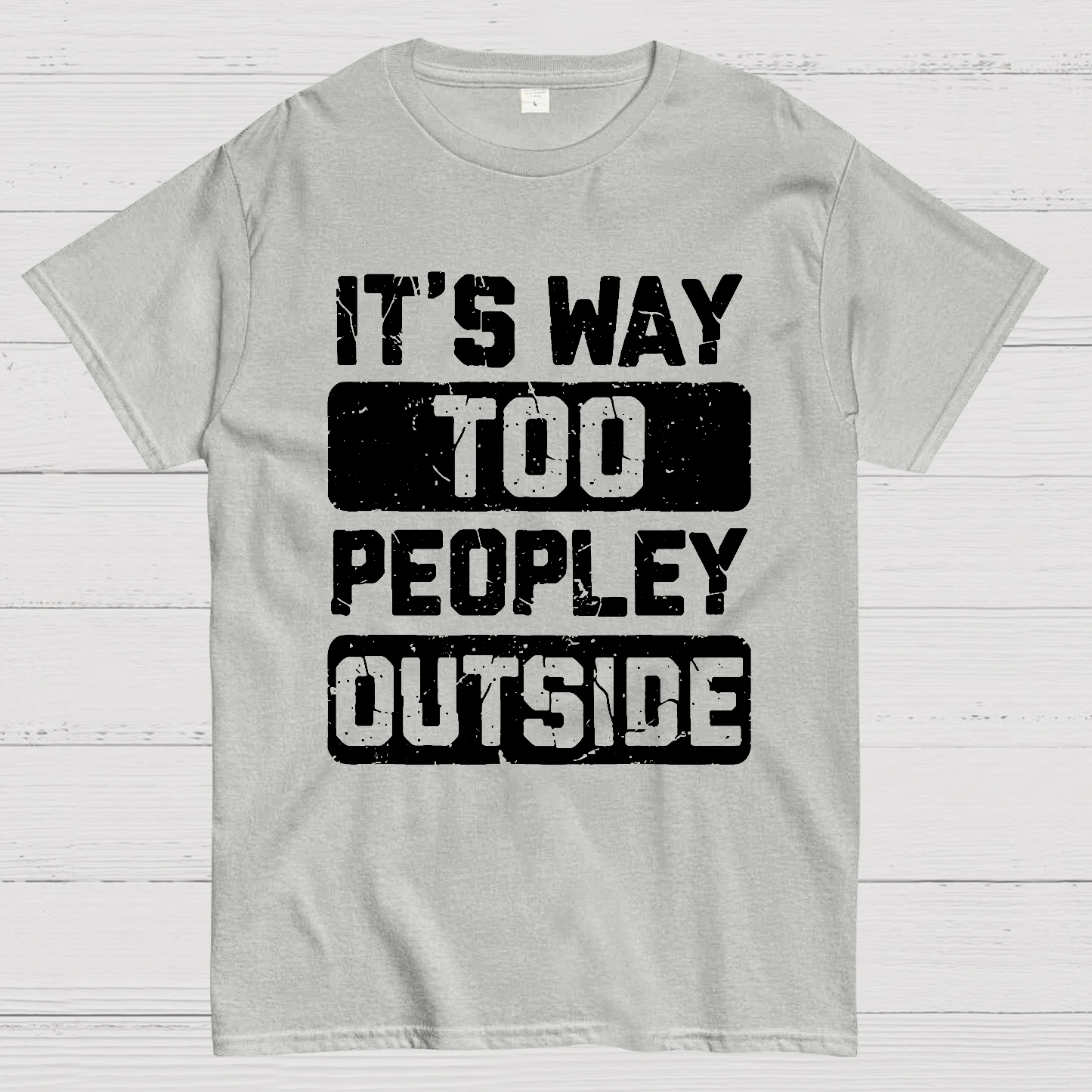 To Peopley Outside  T-Shirt