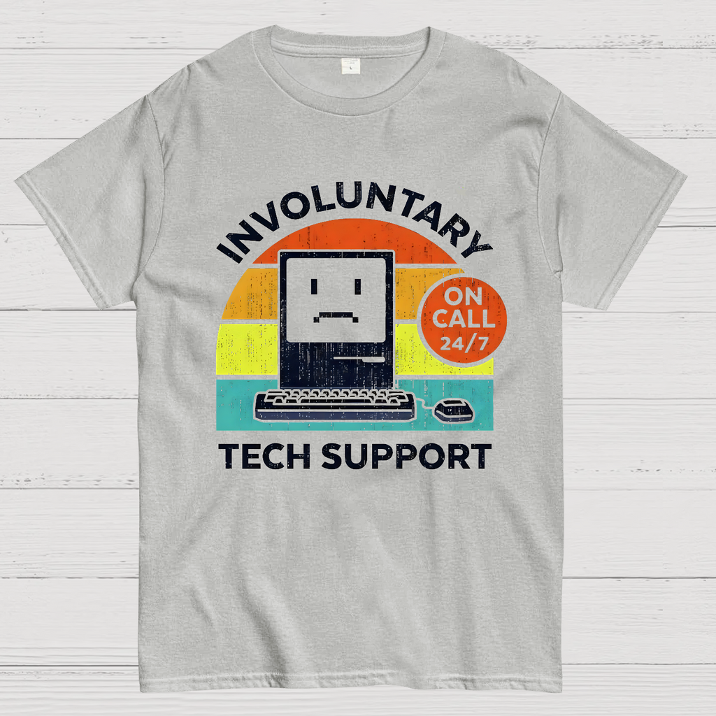 Involuntary Tech Support On Call All The Time  T-Shirt