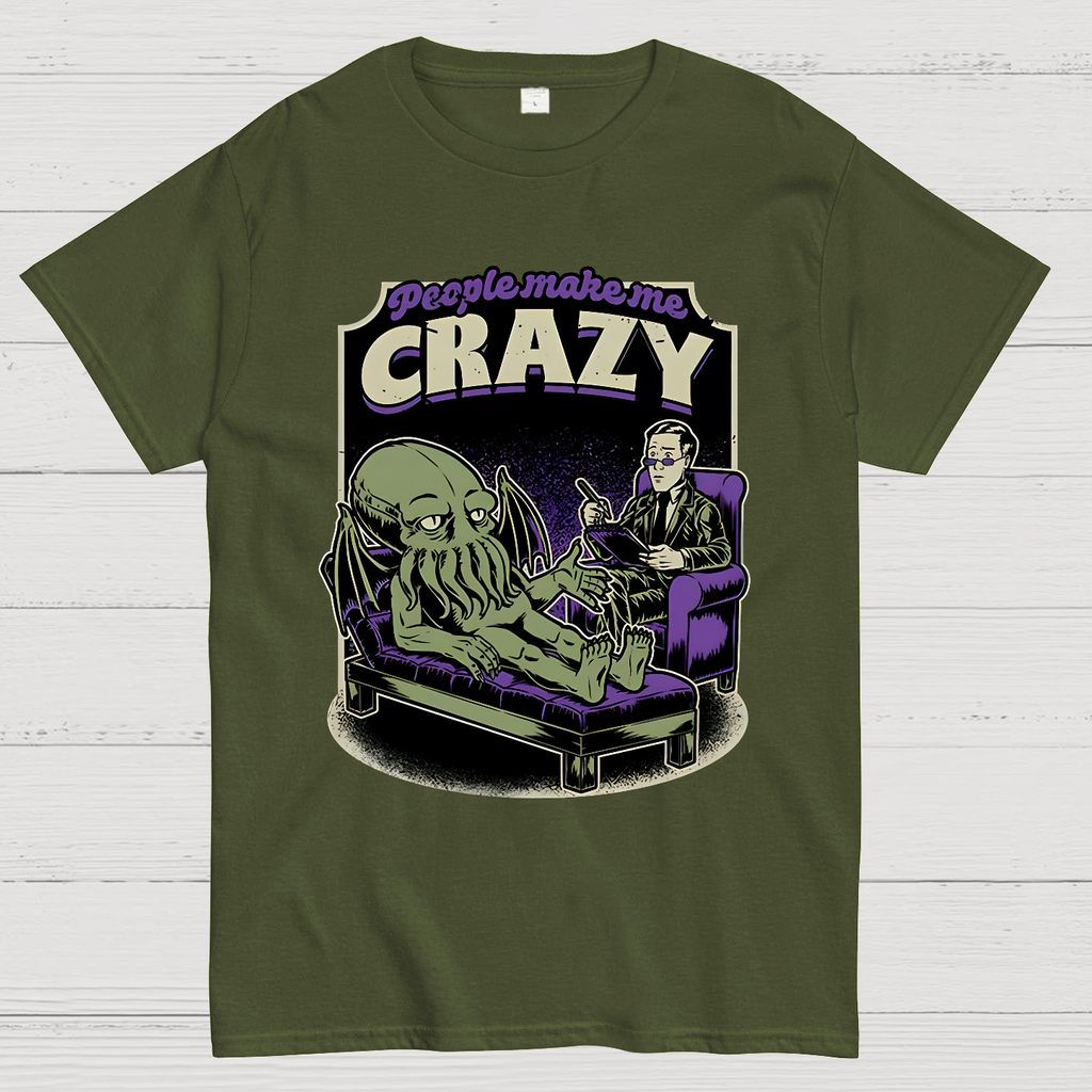 Lovecraft Cthulhu Therapy  T-Shirt