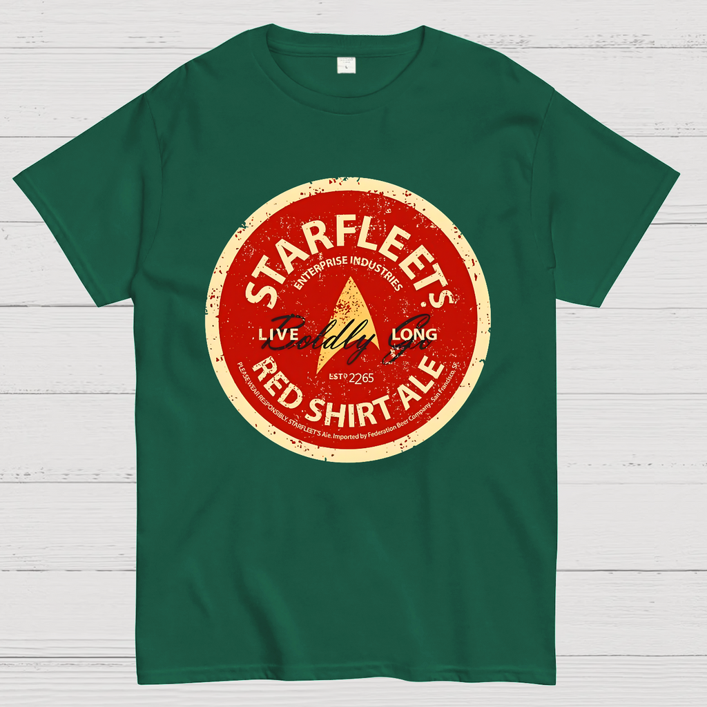 Starfleet's Red Shirt Ale  T-Shirt
